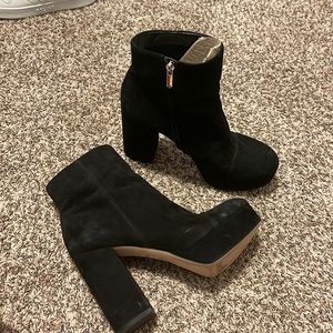 Sam Edelman Black Ankle Boots